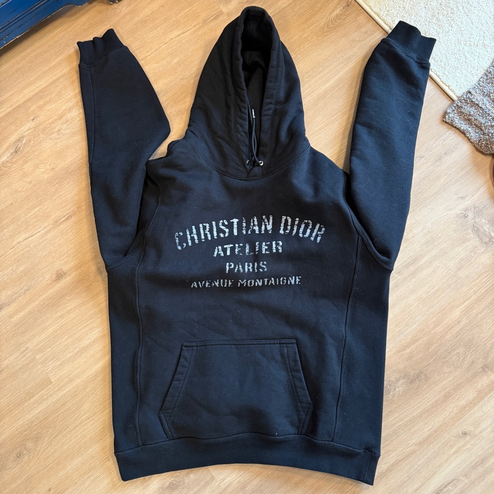 Dior Black Hoodie Sweater - Picture 3 of 6